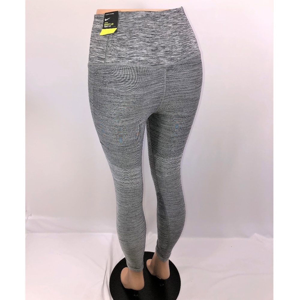 Nike Heather Grey Sculpt Lux Leggings - Picture 4 of 6